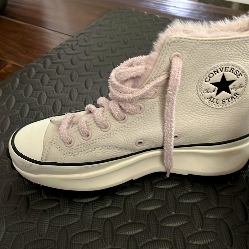 Converse high top platform 8.5
